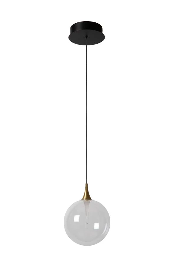 Lucide Premium GISELA - Pendelleuchten - Ø 16 cm - LED - 1x5W 2700K - Transparent - ausgeschaltet